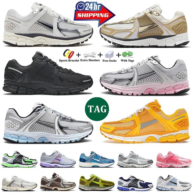 Fashion Pink Foam Vomero 5 Gold Running Shoes Photon Dust Metallic Sier Women Mens Trainers Dark Grey Black White Runner Sneakers EUR 36-45