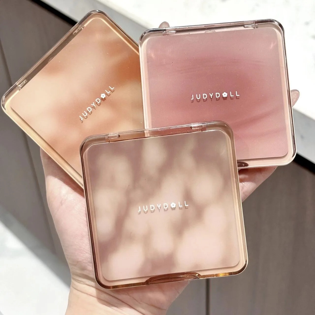 Judydoll Contouring Makeup Bronzer Face Palette Matte Highlighter Brighten Facial Powder Blusher Powder Shadow 250214
