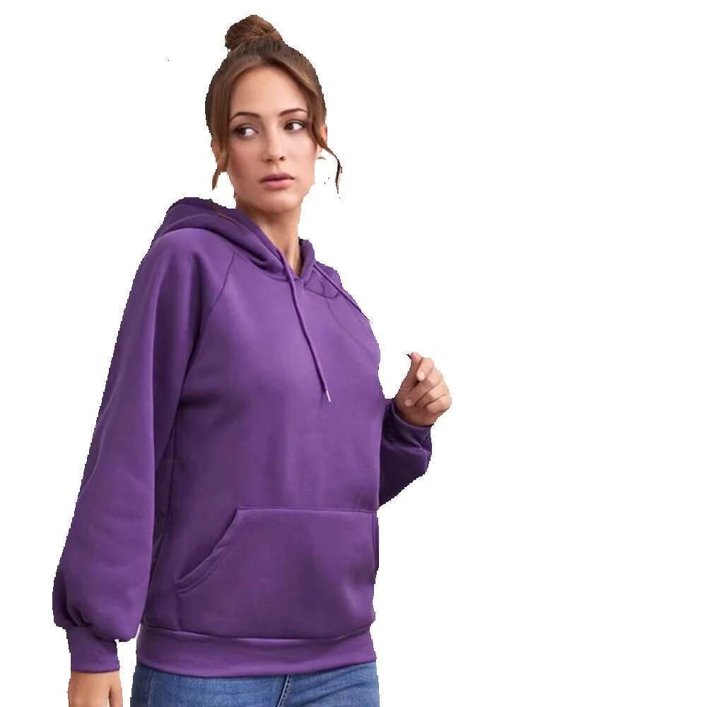 High Quality Streetwear Custom Design Heavyweight Plain Hoodies Sweatshirts For Women