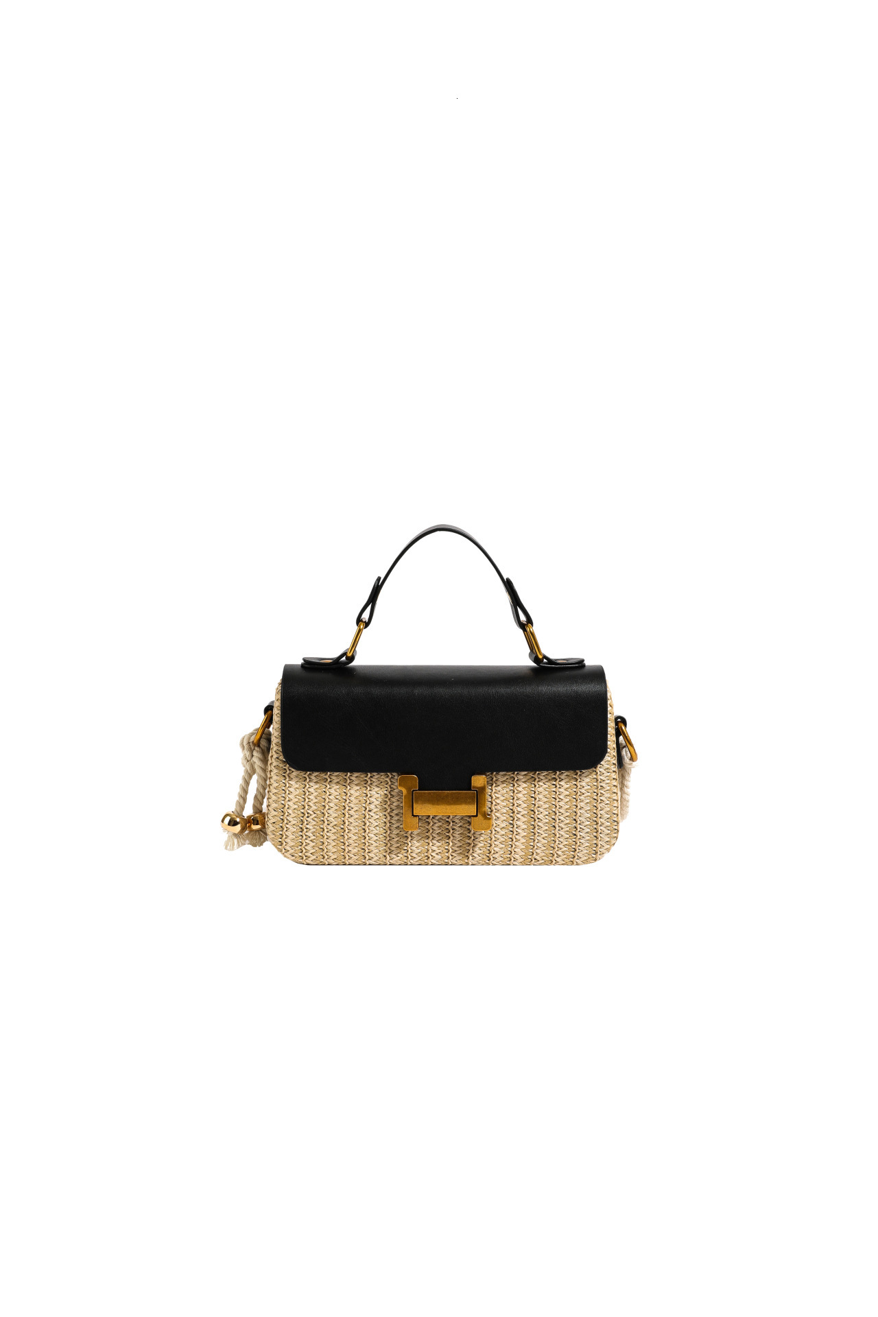 Small Square 2024 Spring/Summer New Color Contrast Splicing Texture Vacation Beach Women's Bag Trendy Handbag #swissmilitary