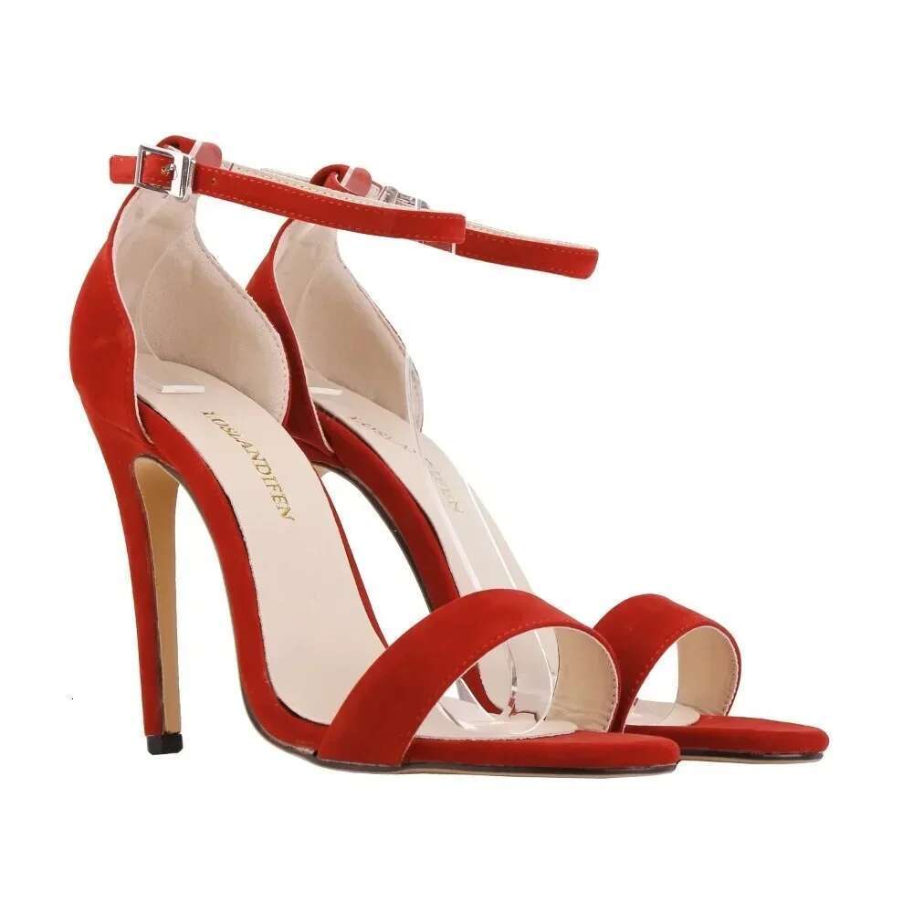 Women Sandals Stilettos Summer Classic Open Toe Ankle Strap Heel Elegant Wedding Party Dress High Heels Shoes Sexy Pumps
