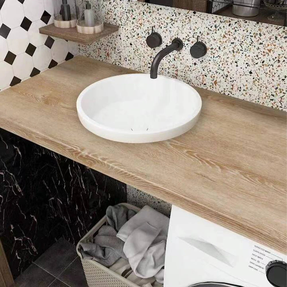 Wood Grain PVC Wallpaper for Door Wardrobe Cupboard Table Furniture Waterproof Self Adhesive Stickers Home Decor Film 250228