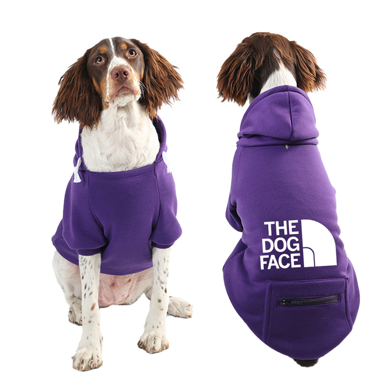 Pet Dog Hoodie Coat Warm Soft Fleece Sweatshirts with Pocket Fall Winter Puppy Cat Clothes for Small Dogs Chihuahua Yorkies French Bulldog Outfits Cos