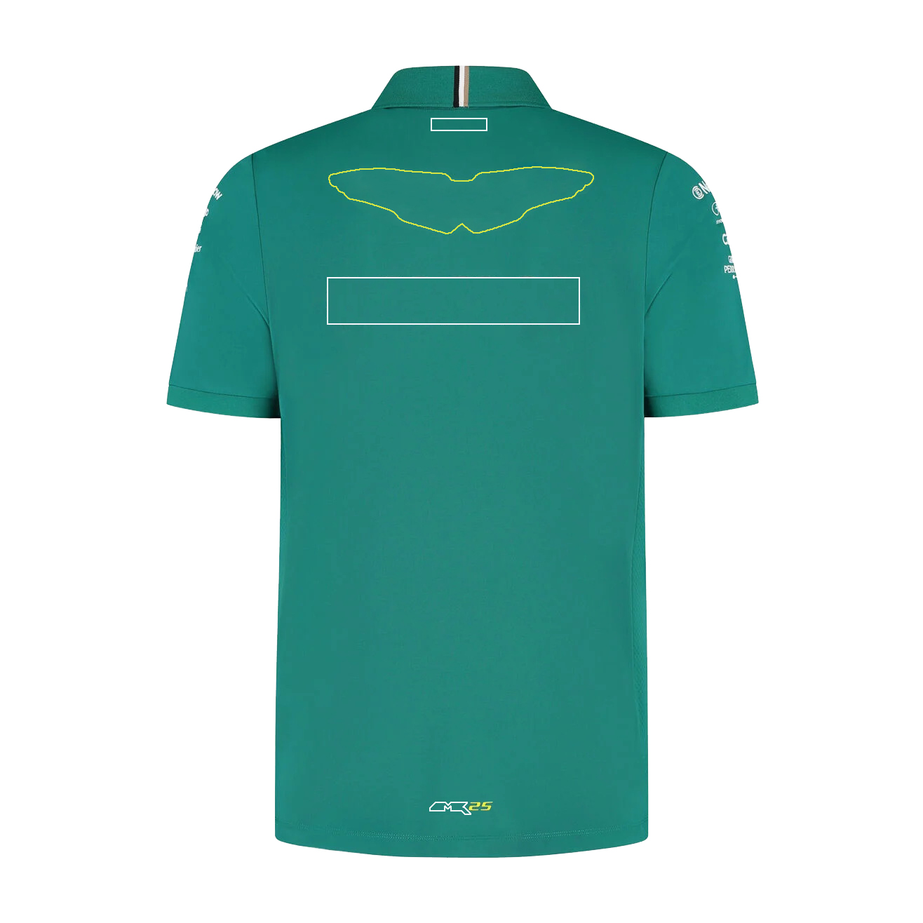 2025 T-Shirt Formula 1 Team Racing Men T-Shirts F1 Zip Polo Shirt 14 and 18 Driver Teamwear Jersey T-shirt Round Neck Tee free shipping