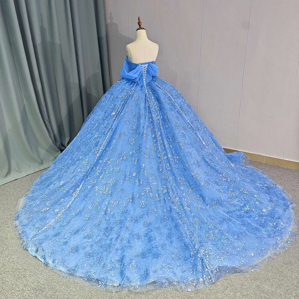 Modern prom dress with short sleeves fringed sweet tulle 15 16 custom quinceanera evening dresses