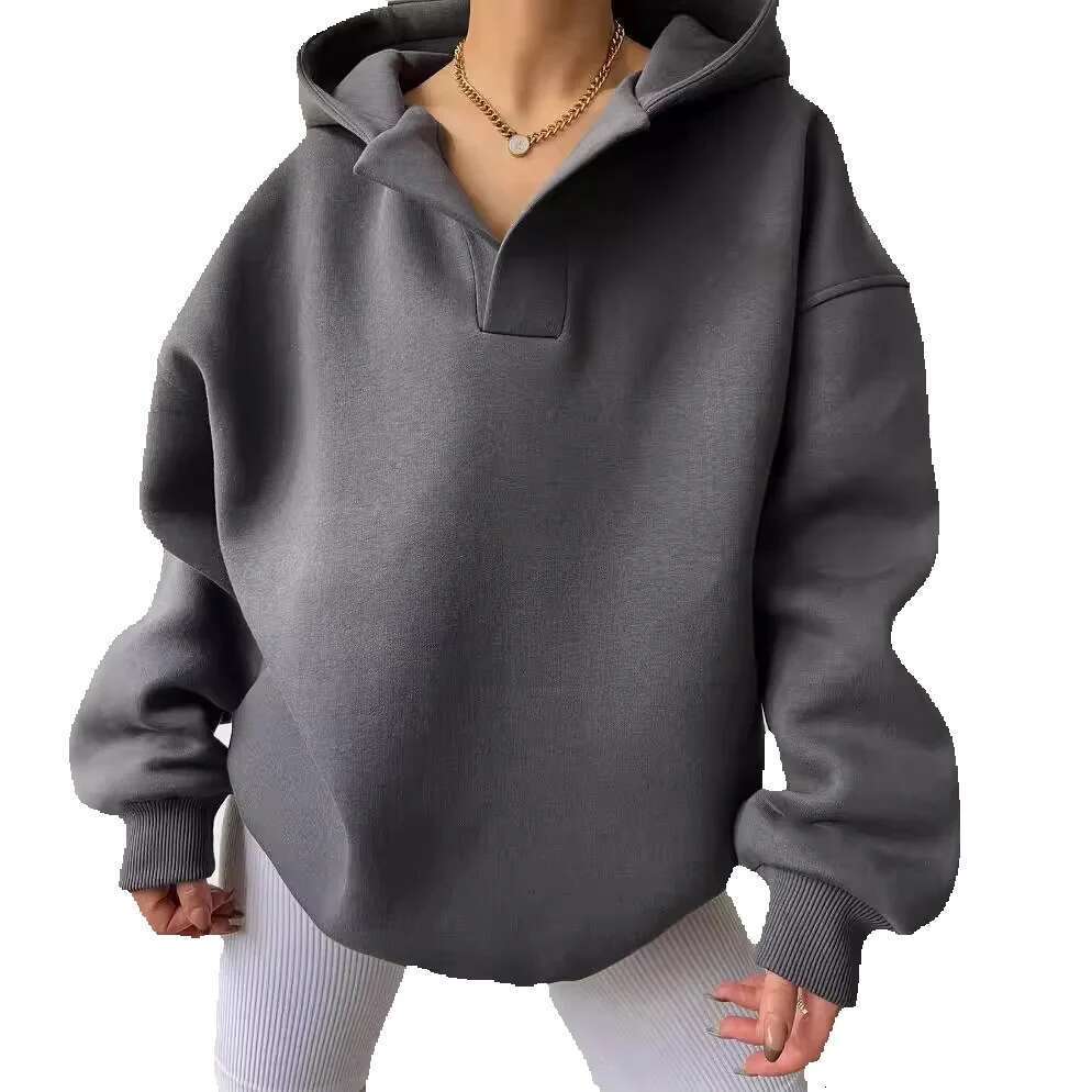 Wholesale Designer Clothing Long Sleeve White Sweatshirt Casual Fashion Women's Oversize Plain Hoodies