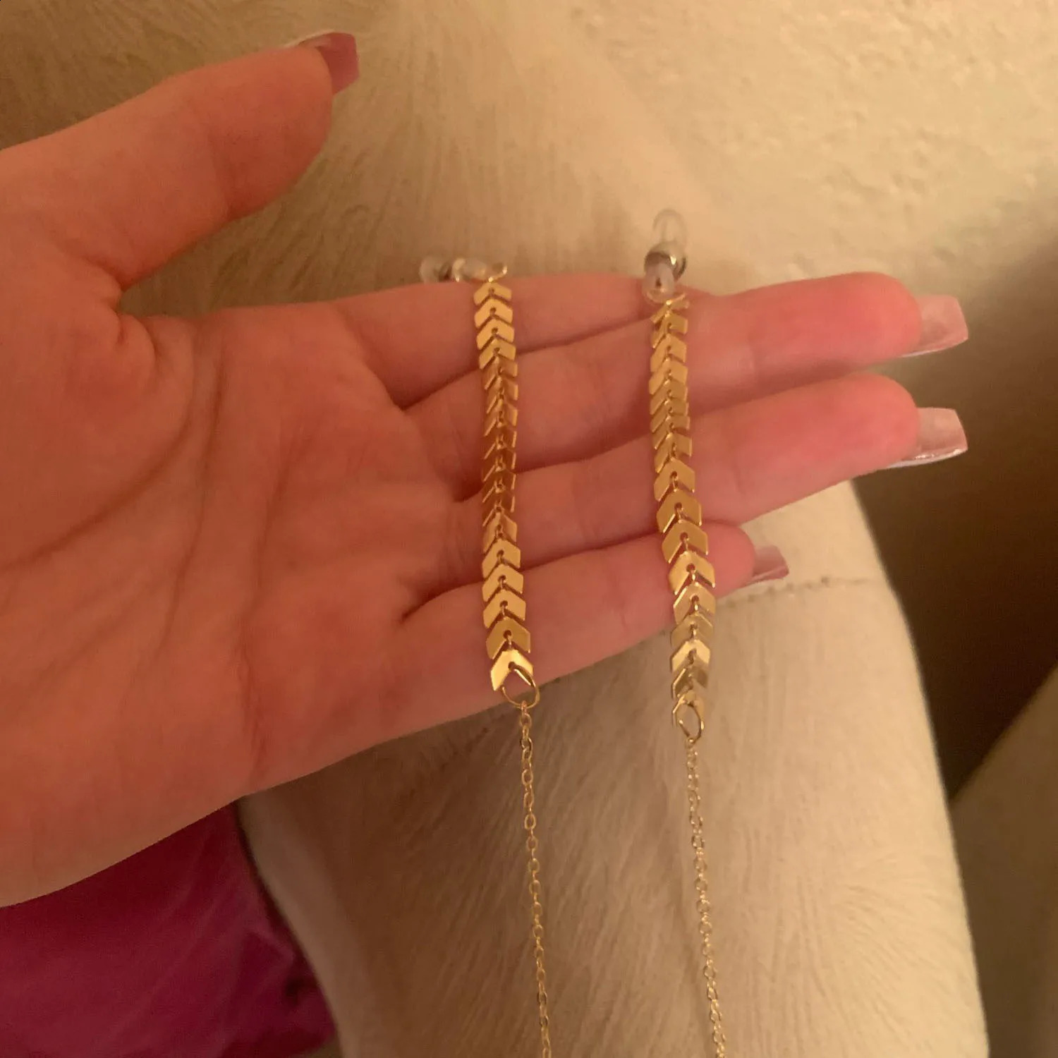 Sunglasses Masking Chains For Women Acrylic Pearl Crystal Eyeglasses Chains Lanyard Glass Fashion Jewelry Wholesale 250221