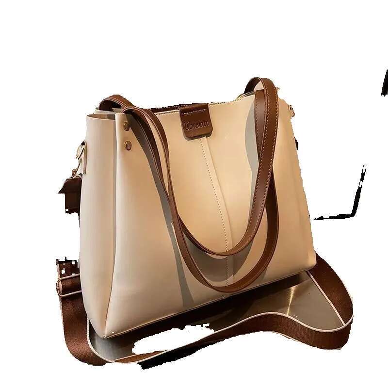 Large Capacity Tote Girls Hundreds Of Commuter Handbag Ladies Solid Colour Shoulder Crossbody Bag Car Ing Craft