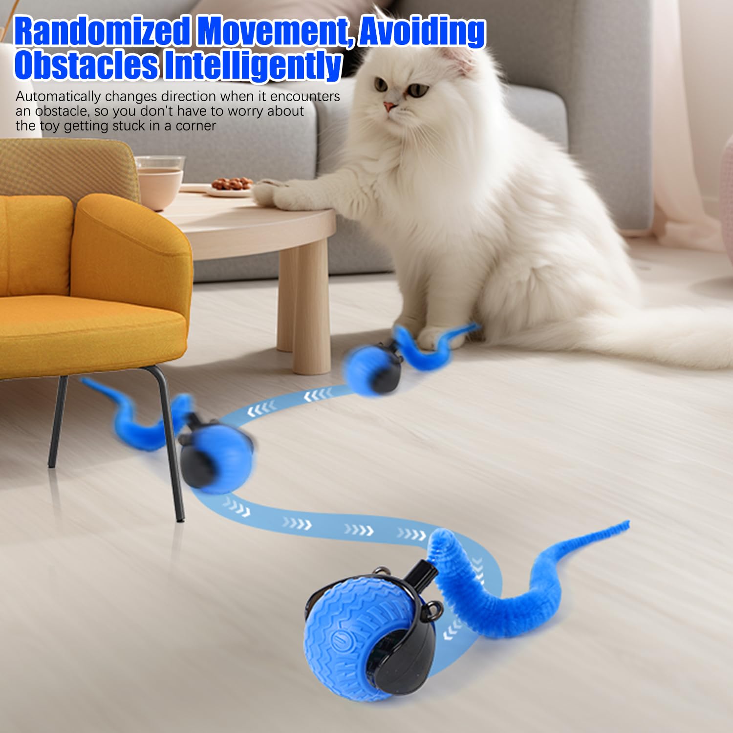 Automatic Moving Ball for Cat Dog Toy Ball