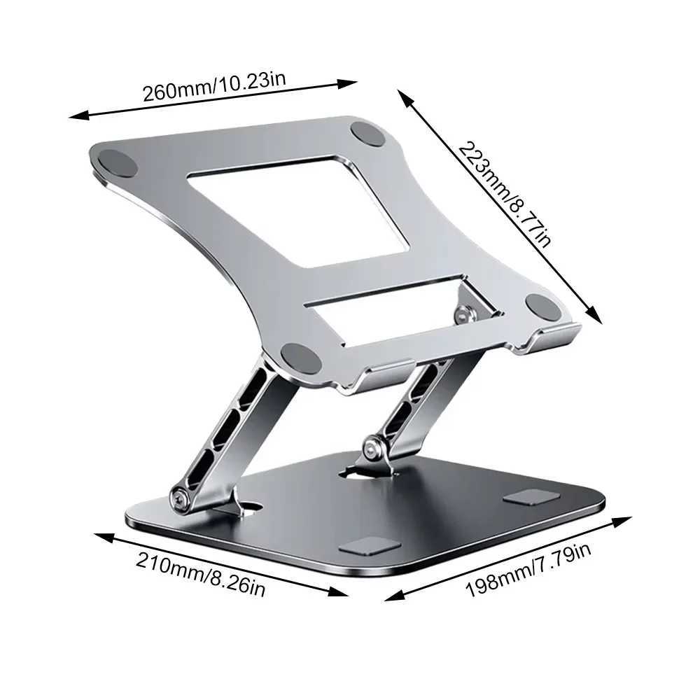 17 Universal Laptop Stand Foldable Mobile Phone Stand port Cell Phone Desk Bracket Lazy Holder Lifting Cooling StandXJ220228