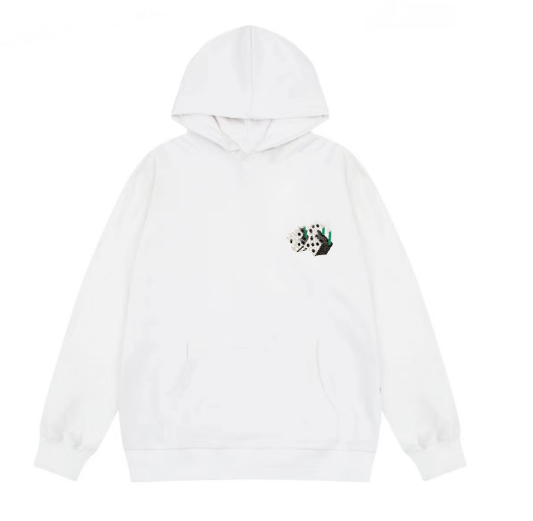 Men's hooded sweatshirt designer sports top women's pattern printed pullover sports sweatshirt