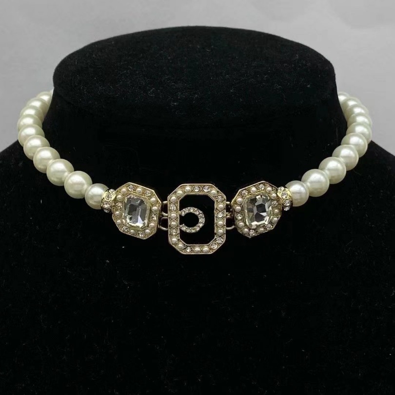 Pendant Necklaces Elegant Pearl and Crystal Cross Pendant Necklaces with Black Accents Timeless Jewelry for Women Classic Cross Necklaces with Pearls