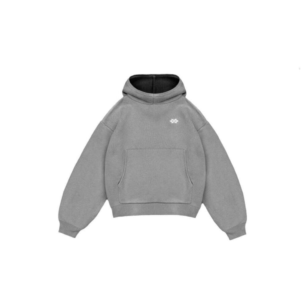 Y2K American autumn winter new trendy brand casual loose fitting men's and women's hooded sweater