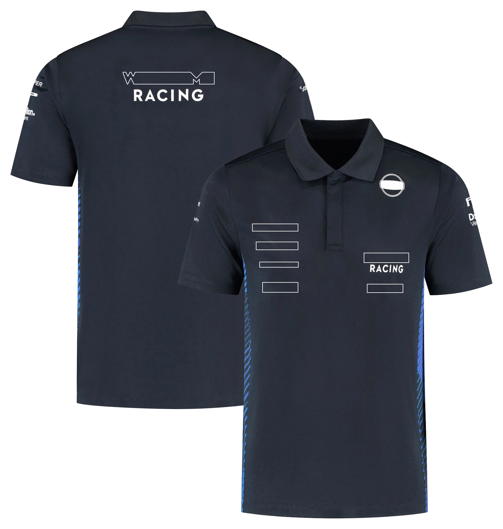 2025 F1 Racing Driver Polo Shirt Men Formula 1 Team Round Neck T-shirt Summer Car Fans Same Lapel Jersey Unisex Tee Custom free shipping