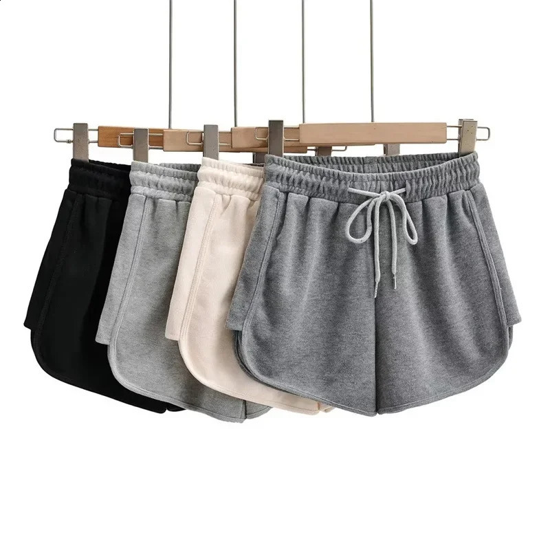 Sweet Cool Spicy Pineapple HighWaisted Drawstring Casual Shorts Spring Summer Petite Slimming WideLegged Pants 250228Z