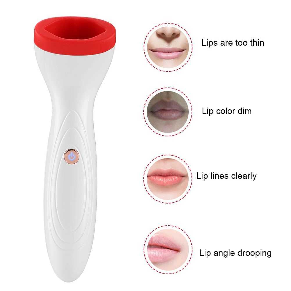 USB Rechargeable Automatic Lip Plumper Instrument Electric Lip Enhancer Plumping Device Automatic Lip Enhancer W250228