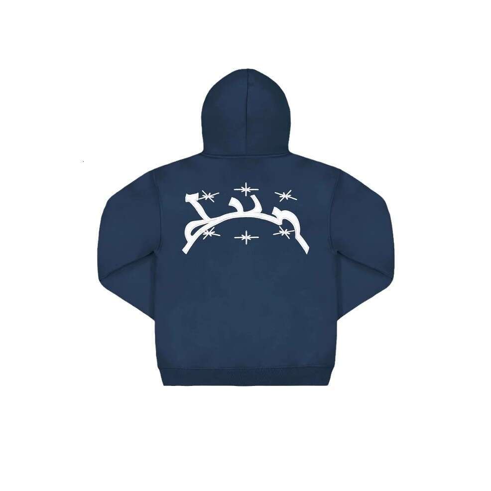 High street autumn winter new casual loose and fashionable women's foam printed hoodie