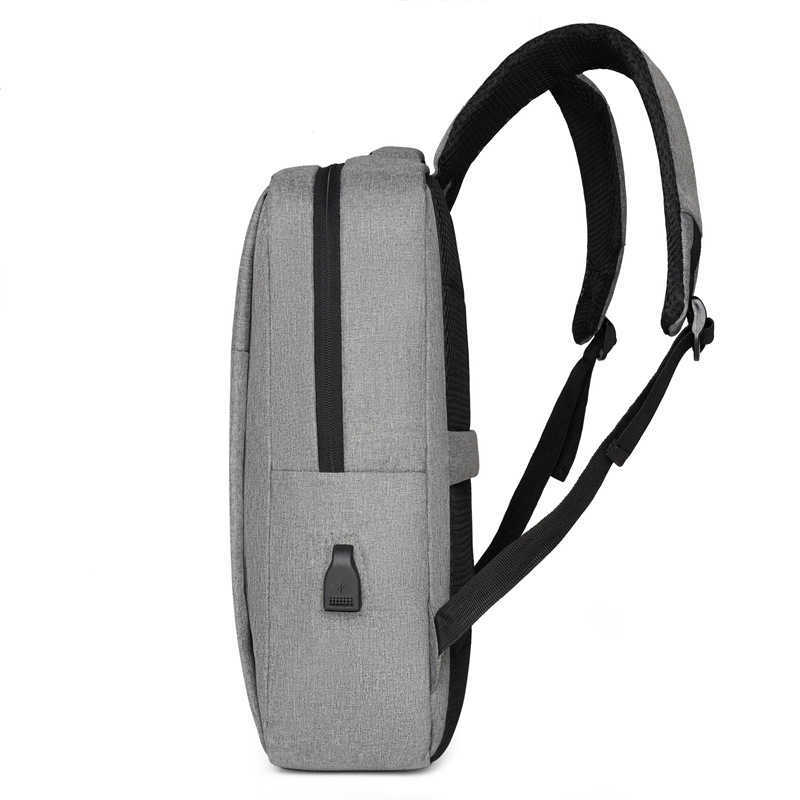 Backpack Computer Bag Simple Multifunctional Usb Charging Backpack Business Large Capacity Mens High-end Backpack For Middle School Students Travel Ba