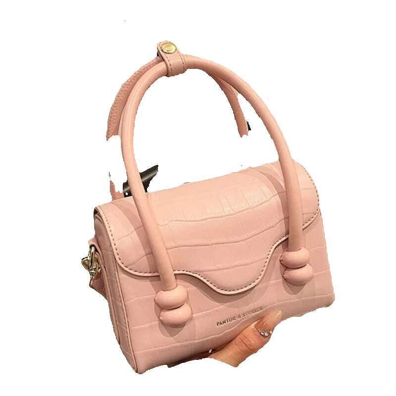 Handbags New Ladies Shoulder Commuter Girl Crossbody Simple Solid Colour Small Square Bag Handbag Car Ing Craf