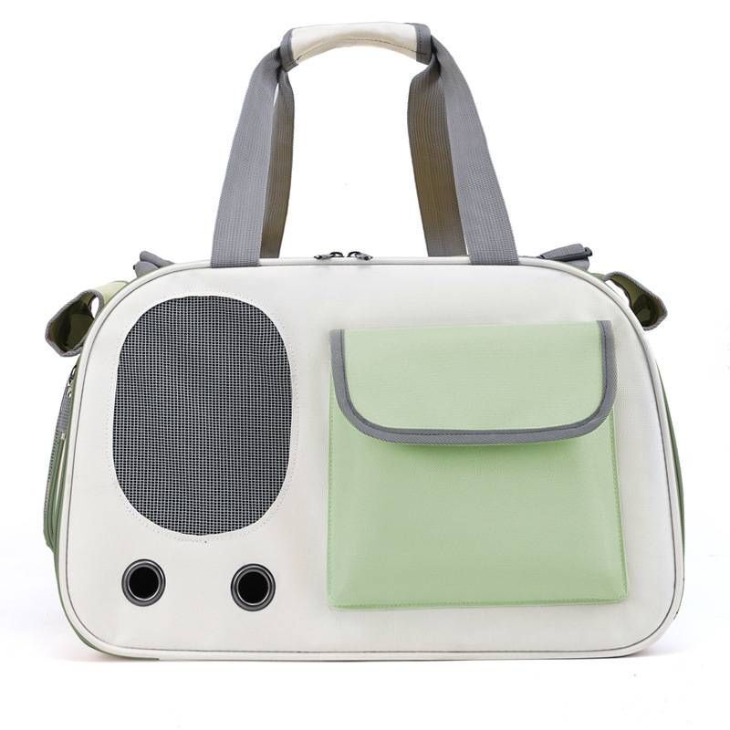 Designer fashion new cat out portable handbag Breathable pet four seasons universal roller curtain bag