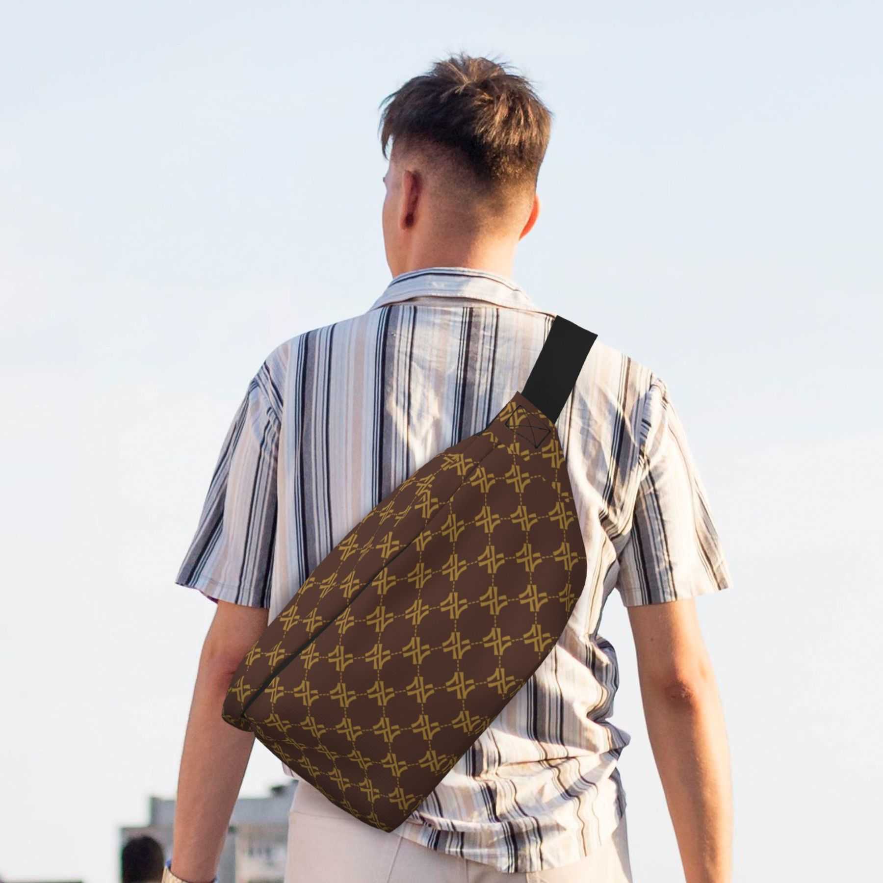 NXY Mens Designer Bumbag Fashion Cross Body Belts Bag Women Luxurys Designers Polyester Bum Bag Fannypack Polyester Handbags Chestbag