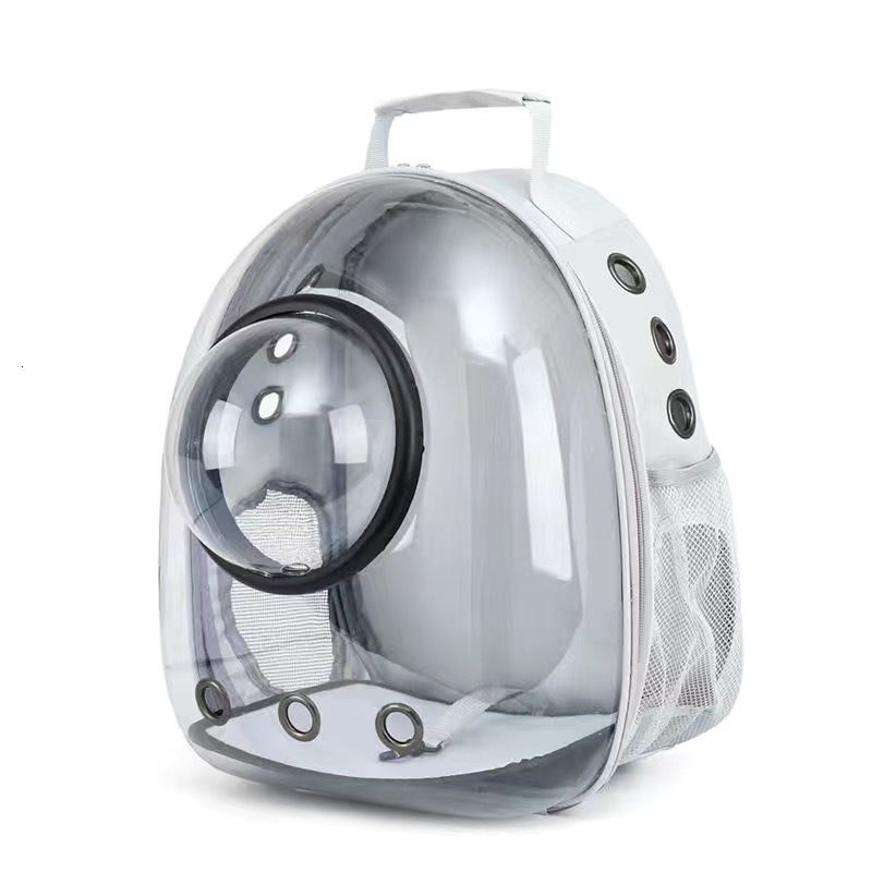 Cat Backpack, Portable Transparent Space Cabin Pet Bag, Outdoor Breathable Backpack