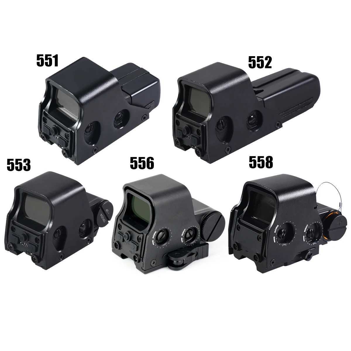 558 Hologram Sight 3X Magnifier Combo with Switch To Side Quick Detachable Scope for Hunting 551 552 553 556 Red Dot Sight X250228