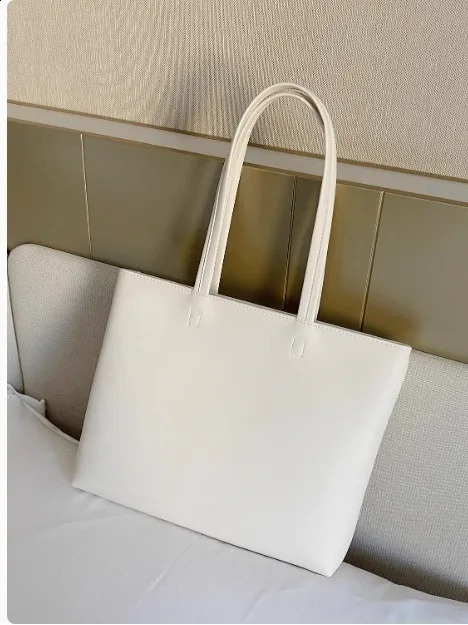 Ship from US Tote Bag for Women Large Capacity Simple Japanese Handbag Casual Versatile Shoulder 250227FBB