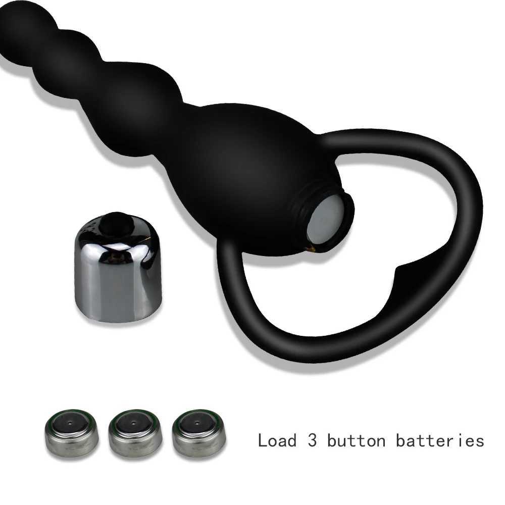 1/10 mode masturbation sex toy female anal vibrator soft silicone plug fake penis couple buttocks plug silicone adult product 18+ W250319