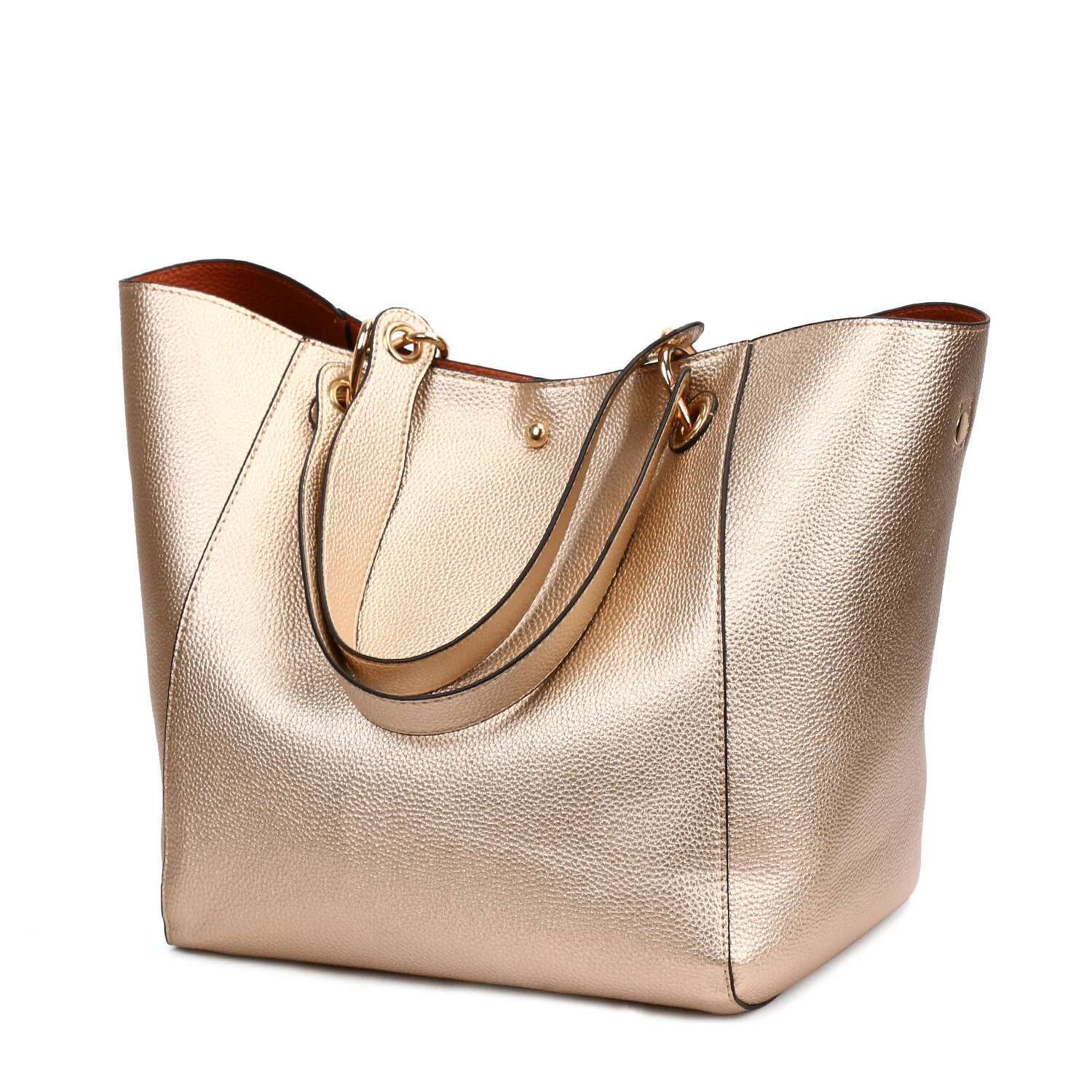 Leather Handbags Big Women Female Bags Trunk Tote Shoulder Bag High Quality Casual Ladies Large Bolsos 2Pcs/Set Fashion Soft