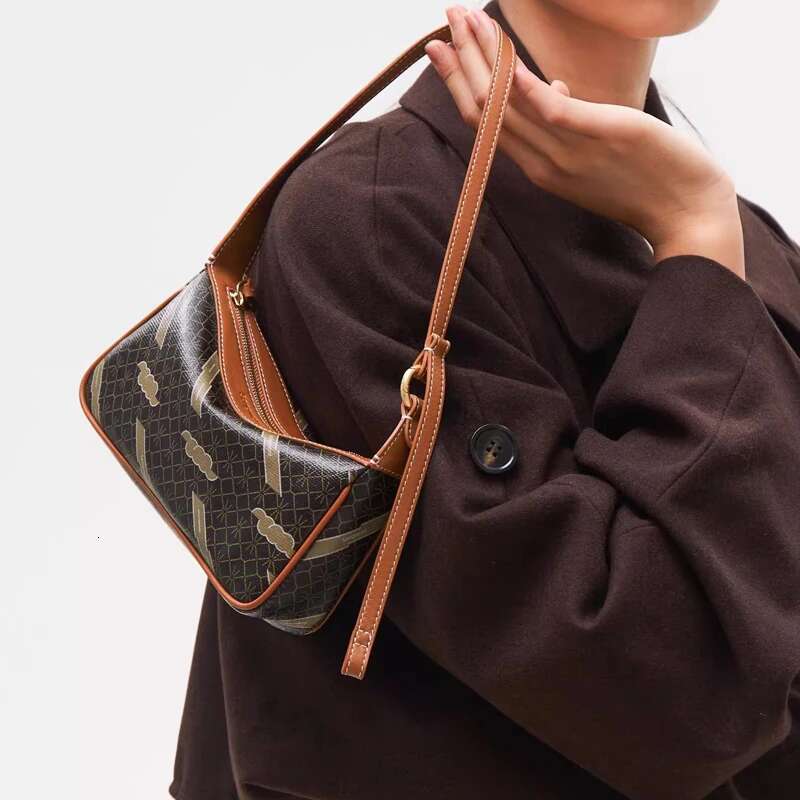 New Song Original Brand Design Handbag Casual Style Commuting Shoulder Vintage Print Women Crossbody Bag