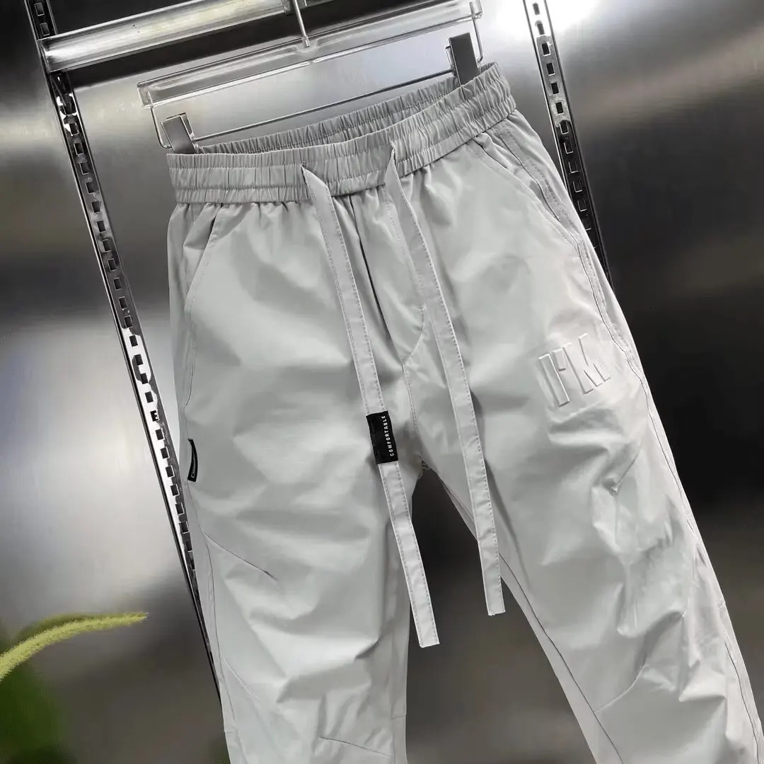 Casual Pants Mens Summer Pants Man Trousers for Men Joggers Running Big Size Korean Clothes Sweatshirt Jogging Gym Male 250227