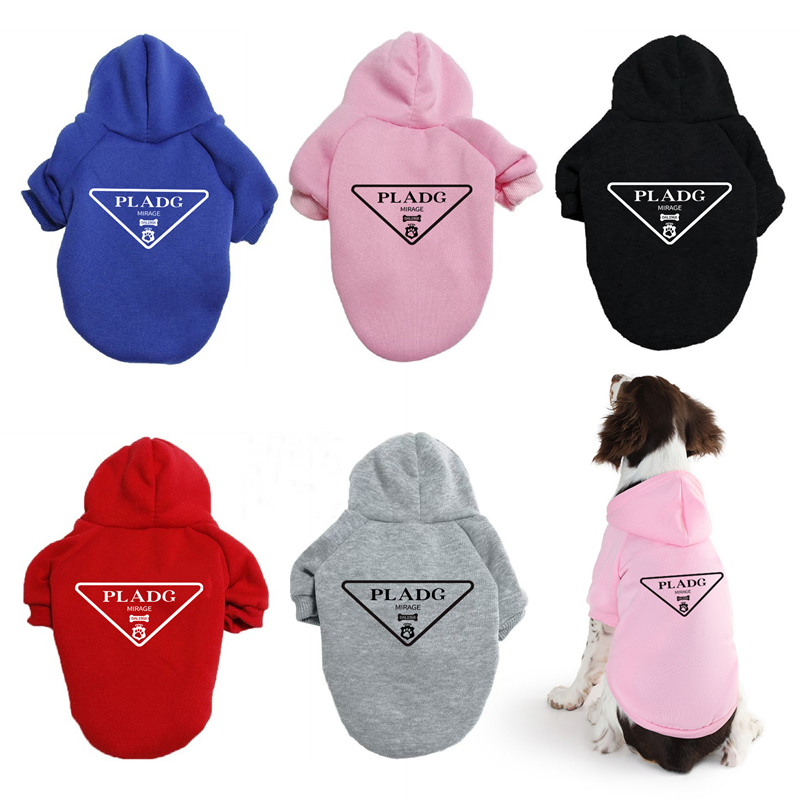 Pup Dog Hoodie, Dog Coats, Fashion Dog Clothes, Pet Clothing Cotton Dogs Hoodies Stylish Streetwear Sweatshirt Outfit for Puppy Small Medium Large Dog Pink 6XL A36