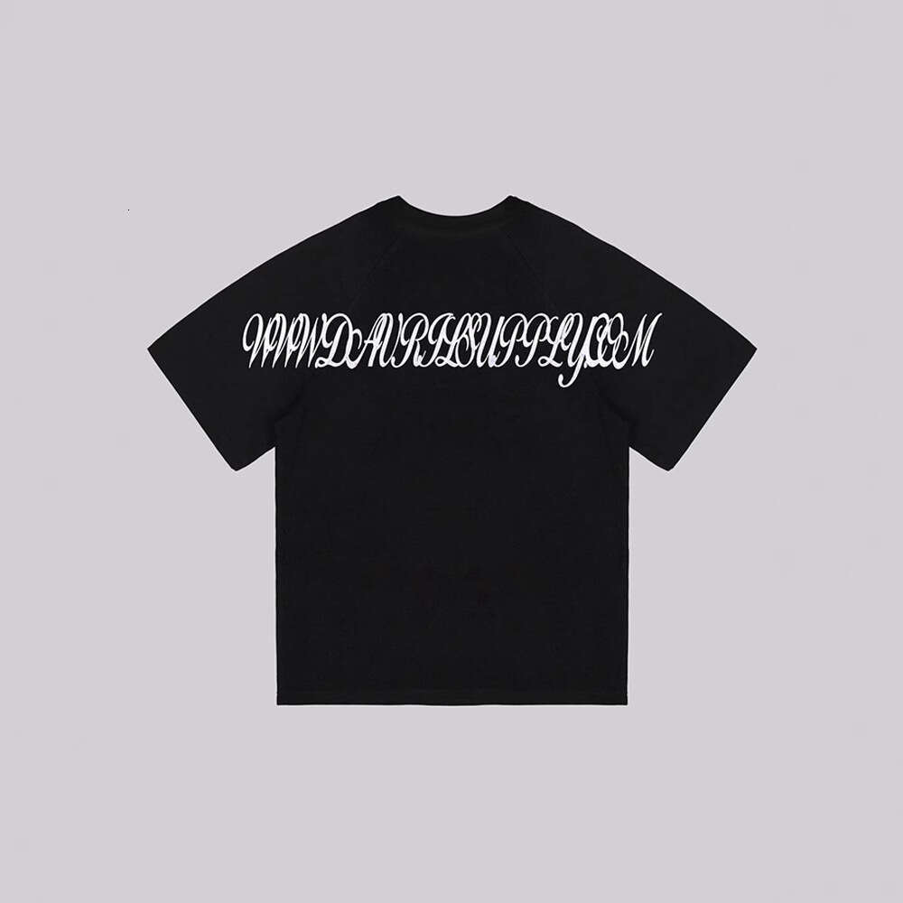 Summer Trendy Printed Letter Fashion Versatile Short Sleeve T-shirt Top for Men and Women 2025