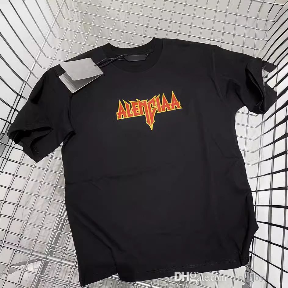 Kids Designer Clothes Summer T Shirt Baby Boys Fashion Flame Letter Printed Short Sleeve T-shirt 2025 Trendy Brand Childrens Clothing Loose Top Tshirt