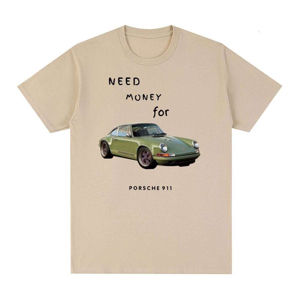 Hip Hop Leisure Street Versatile Trendy Car Printed T-shirt Couple Short Sleeve