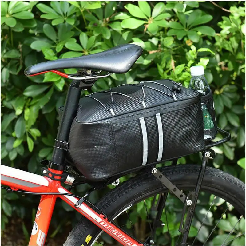 Ship from US Saddle Bag Cycling Electric Scooter Seat Pouch With Reflective Strips Backseat Storage Pack For Outdoor 250228FBB