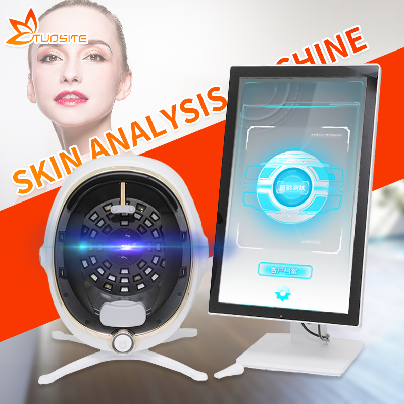 Dropshipping Products 2025 Facial Scanner Skin Moisture Detector 3d Skin Analyzer Machine