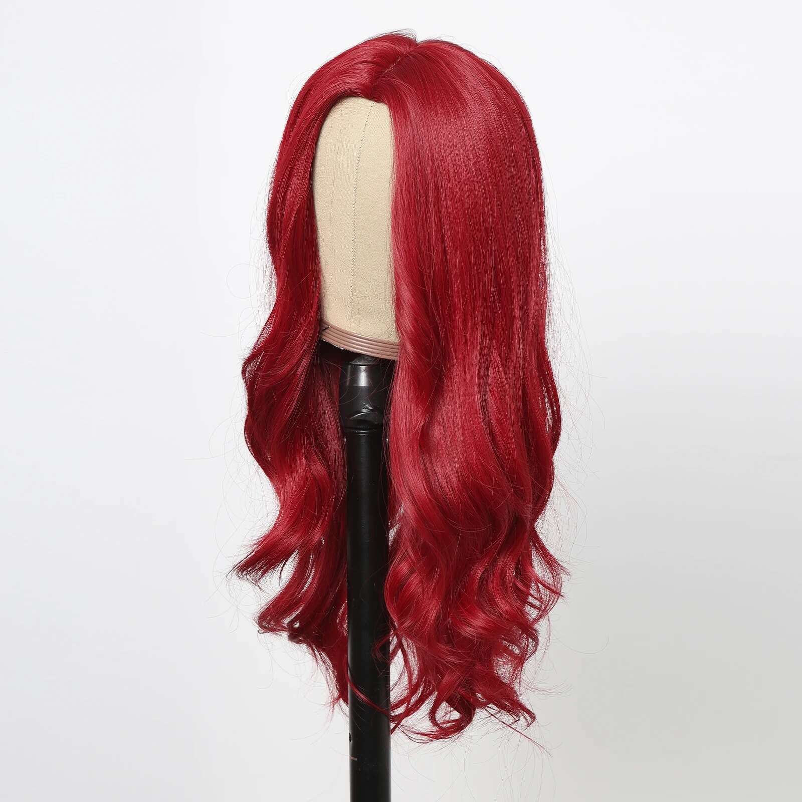 HENRY MARGU Synthetic Wigs Long Body Wavy Natural Haire Daily Red Hair Heat Resistant Fiber Smooth Party Cosplay Wig