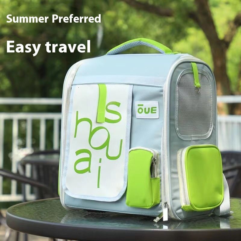 New Fashionable Breathable Cat Dog Handheld Outdoor Portable Bag Large Capacity Pet Backpack