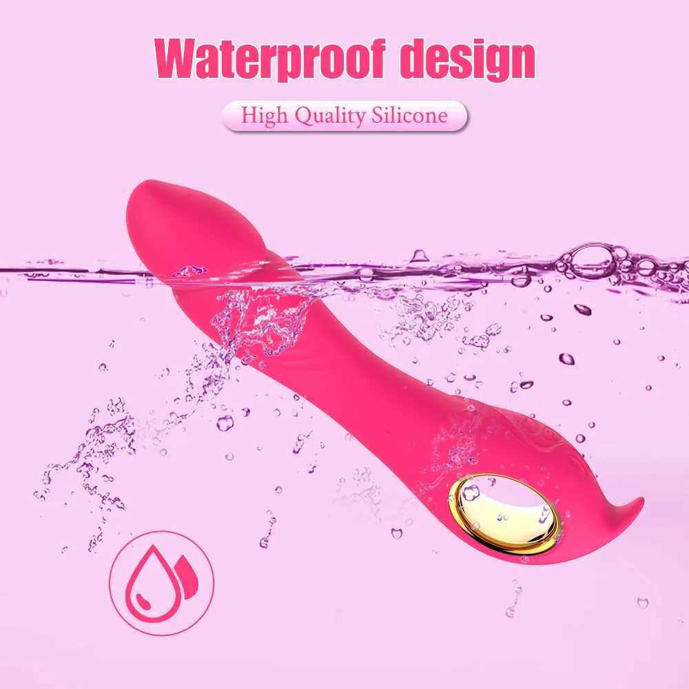 G Spot Vibrator Dildo Powerful Inflatable Vibrating Massagers Clitoral Vagina Anal Stimulation Adult Sex Toys for Women for MenW250228