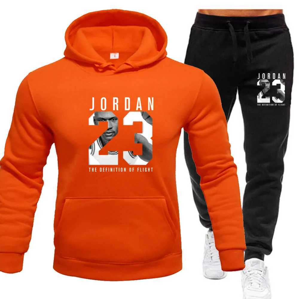 2024 new top of the line Classic mens hooded sportswear high-quality sweatshirts and jogging pants casual X250228
