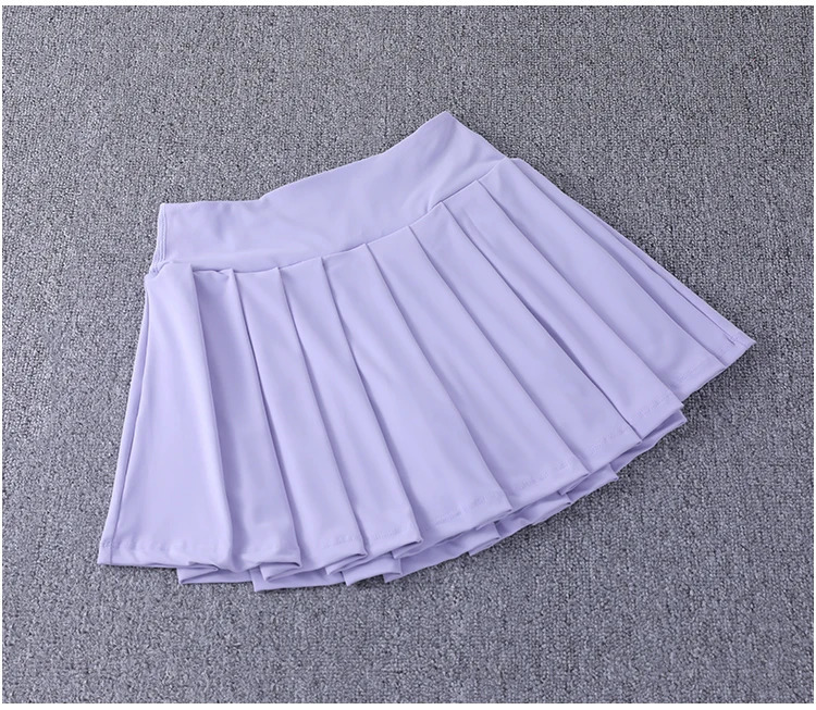 Selling Pleated Nylon Spandex High Waisted Pocket Skirt With Anti A Line Sports Tennis Skirt 250226