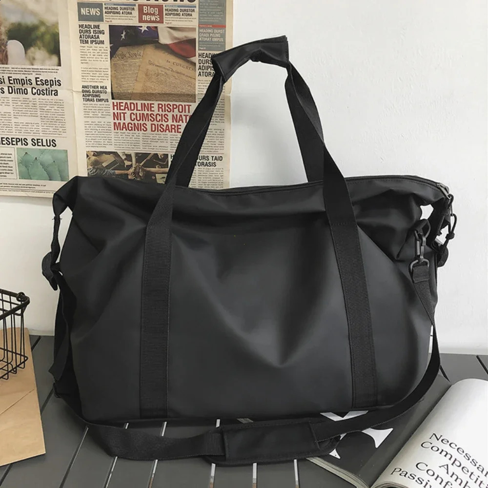 Handheld Travel Bag Large Capacity Sports and Fitness Bag Lightweight Storage Luggage Bag One Shoulder Crossbody Travel Bag 250305