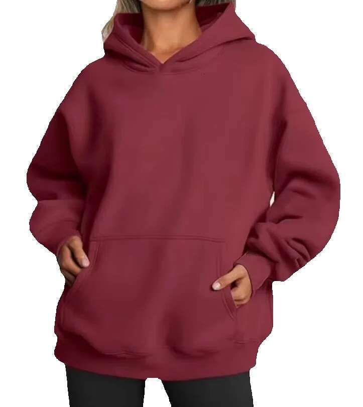 Wholesale Womens Oversized Sweatshirts Hoodies Custom Unisex Hoodie With Pockets Fleece Winter Clothes For Women