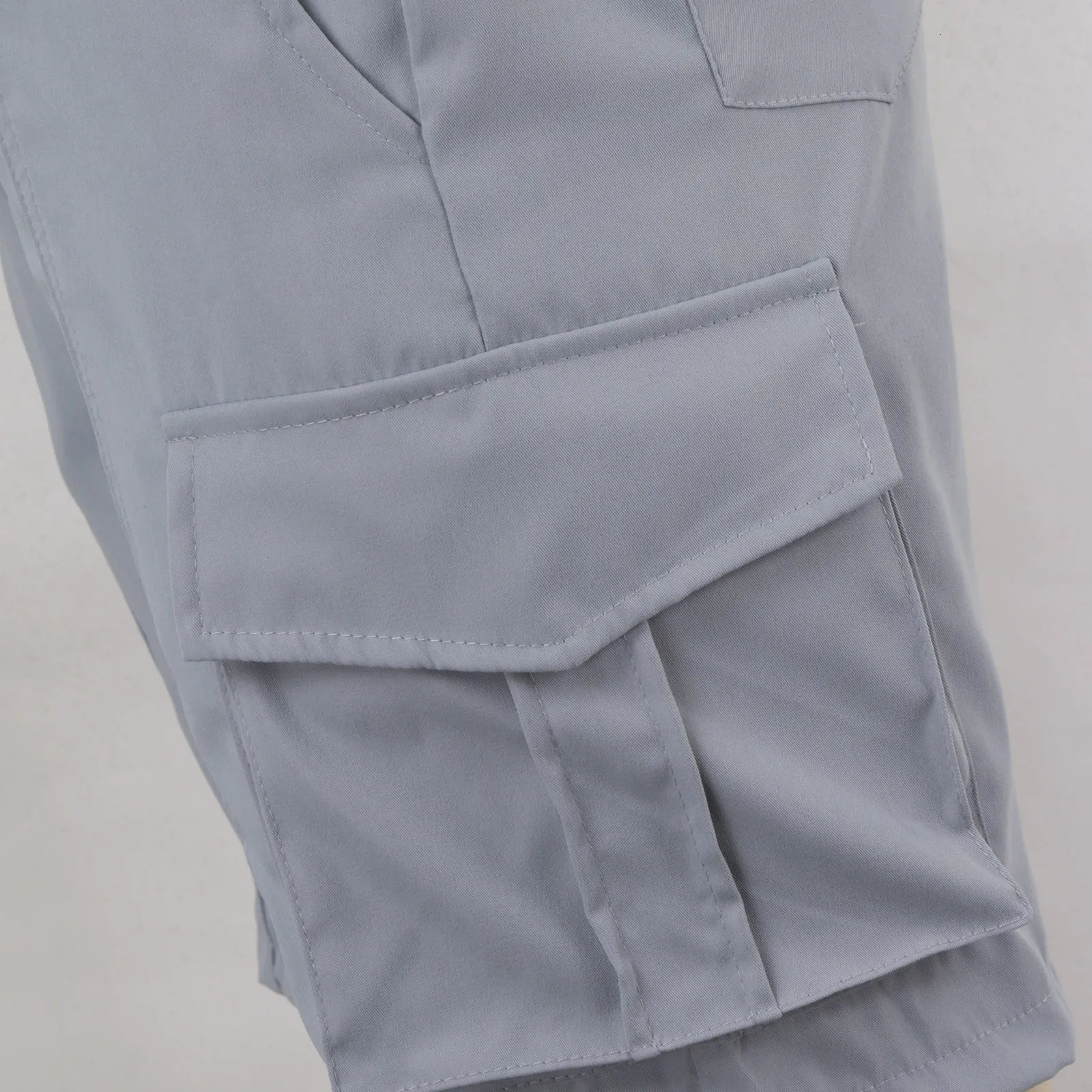 Shorts For Women Cargo Shorts Knee Length Elastic Waist Long Shorts Pants For Summer Casual American Style Streetwear 250227