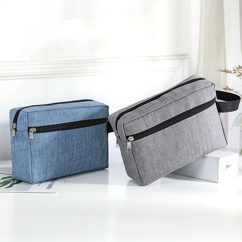 Travel Mens Toiletry Bag Women Cosmetic Necessaire Case Waterproof Ladies Makeup Bag Beauty Wash Pouch Handbag Drop 250227