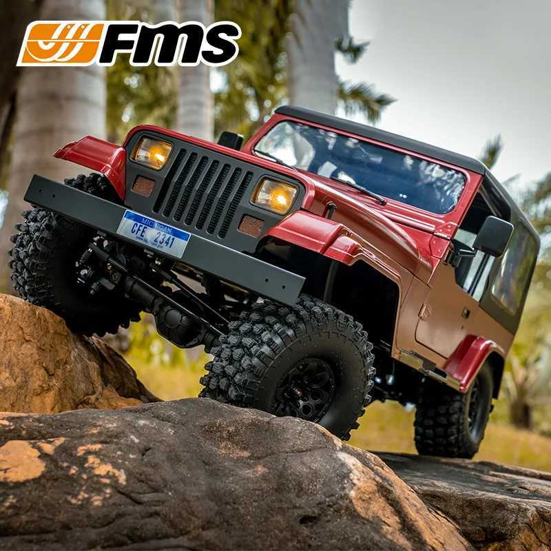 New Product Fms Rochobby 1 10 Mashigan Rc Rock Crawler Rs Red 4wd Artr 11033 Roc11033 Rsrd No Battery Adults And Kids Toys lK99