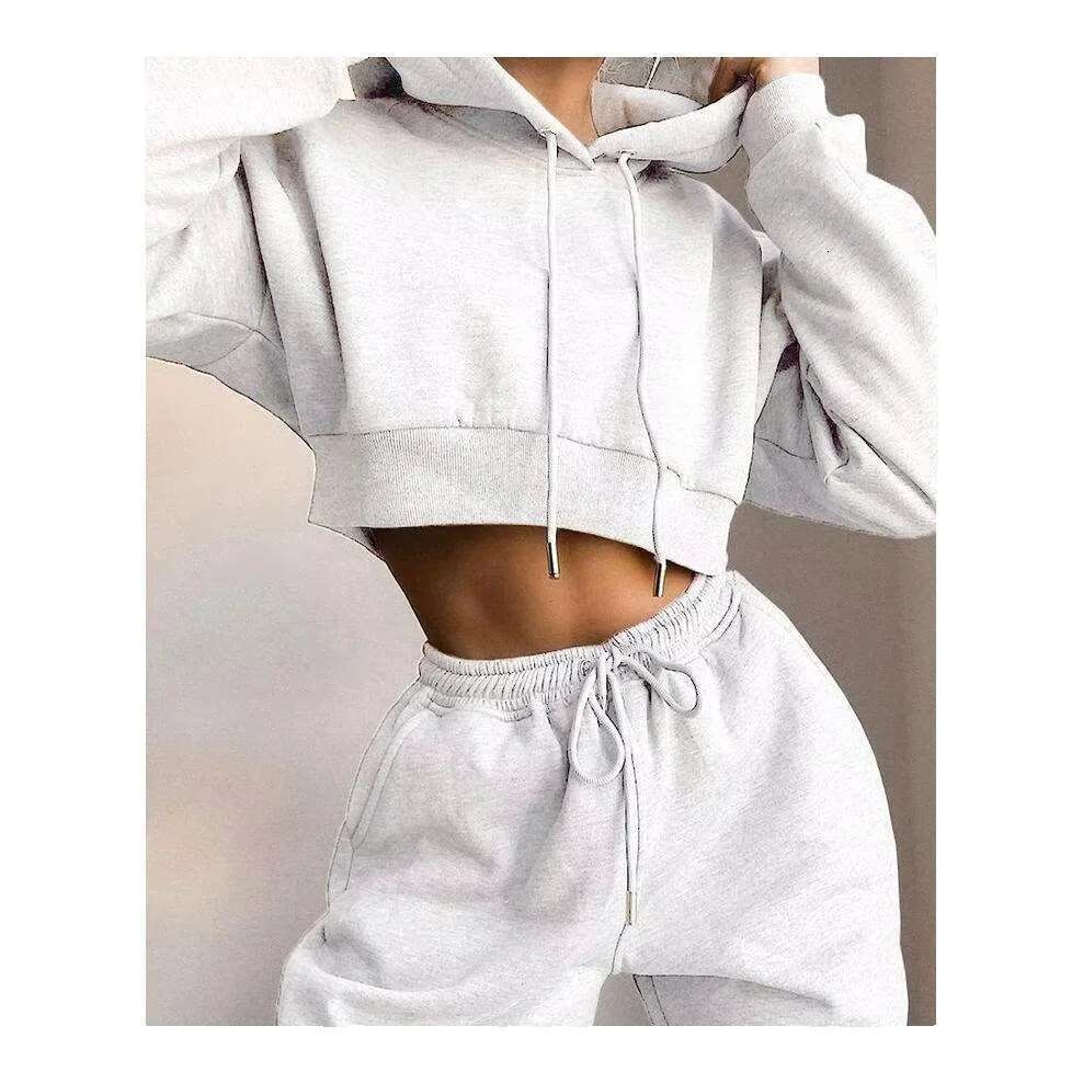 Custom Hoodies High Quality Heavyweight Oversize Sweatshirt Cotton Fleece Cropped Hoodie For Women