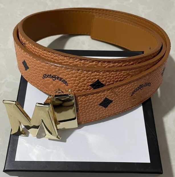 Belts for men designer mens ceinture luxe womens belt wide 38mm big buckle male fashion mensluxury letter wirstband multiple styles optional designer belt